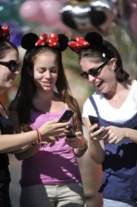 Mobile at Disney World